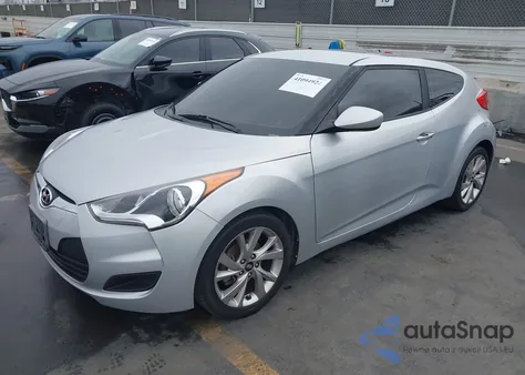 2016 Hyundai Veloster from USA, damaged, VIN KMHTC6AD6GU286105